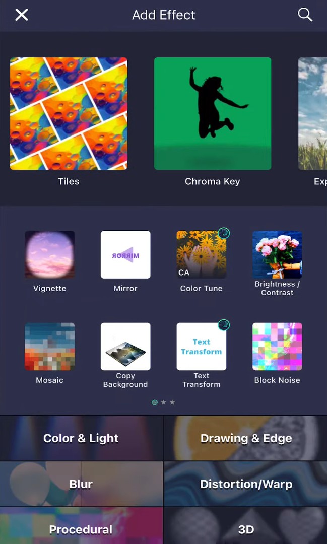 Alight Motion Effect Browser screenshot