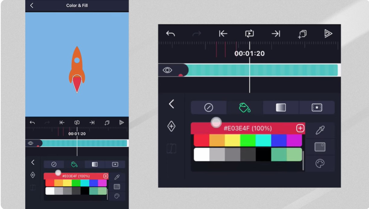 Creating the Rocket Exhaust Flame